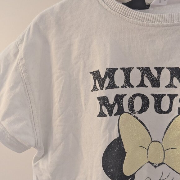 2/$10 ❤️ Zara x Disney Minnie Mouse T-Shirt | 3-4Y - Picture 5 of 9